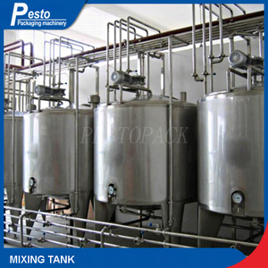 SUS304 Mixing Tank For Beverage Juice Milk And Wine