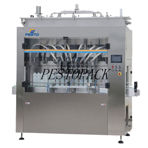 Rotor pump filling machine