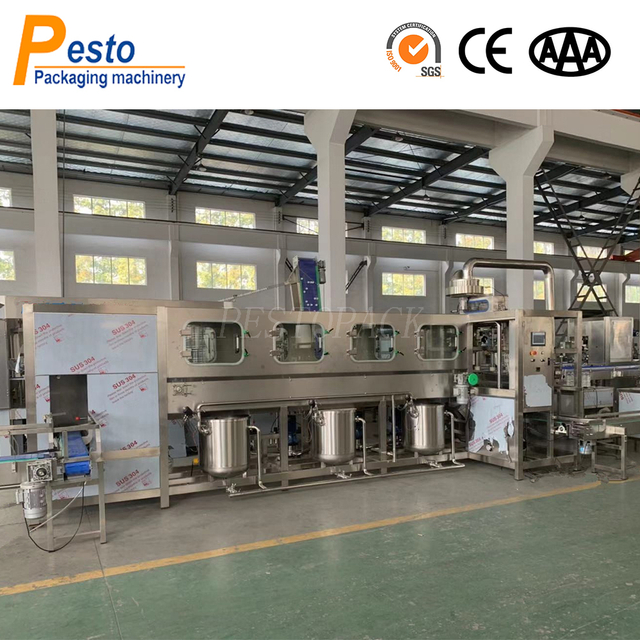 20 Ltr Kavanoz Maden Suyu Tesisi Maliyeti 300BPH