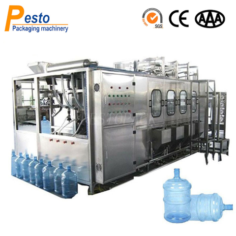 5 galon water bottling machine line 600bph 