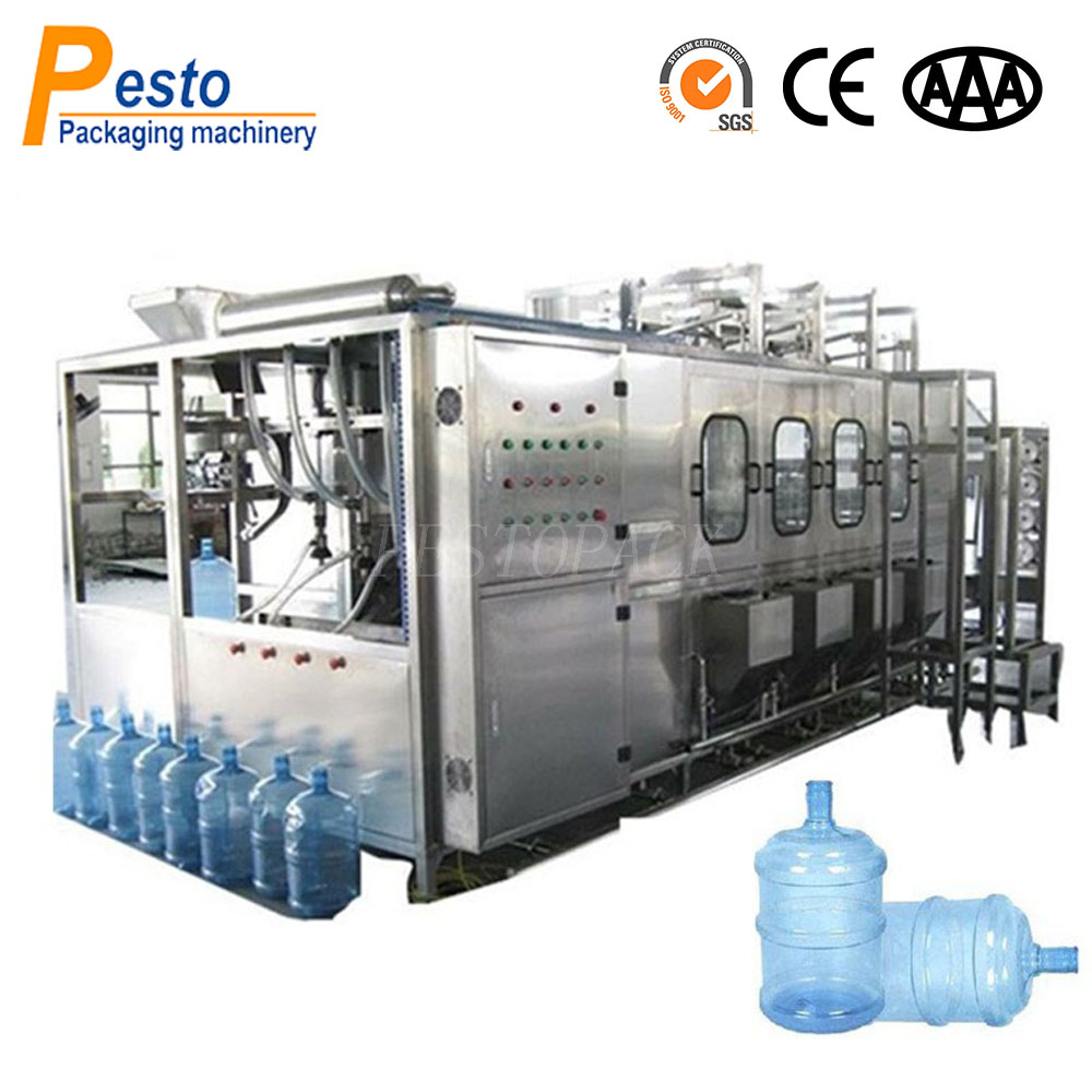 500BPH 5 Liter 5 Gallon Water Bottling Machine