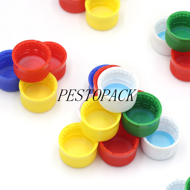 Screw caps for water and beverage bottles