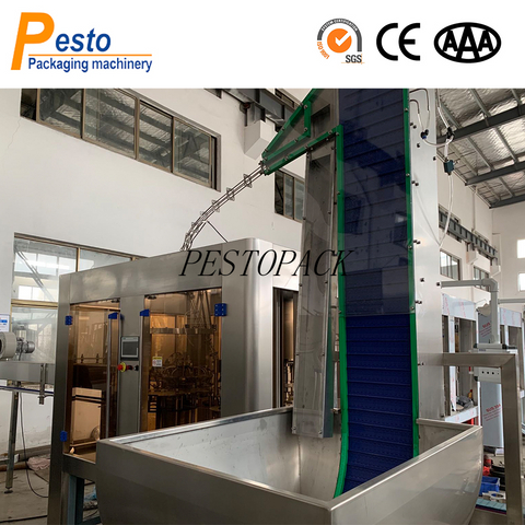 เครื่องบรรจุขวดน้ำขนาดเล็ก 2000-3000bph