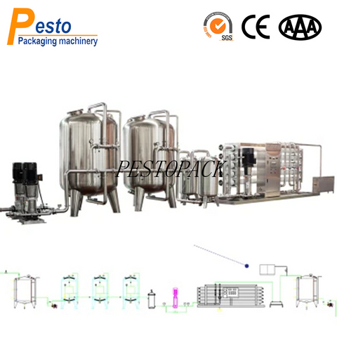 10T / H የውሃ ማጣሪያ ማሽን